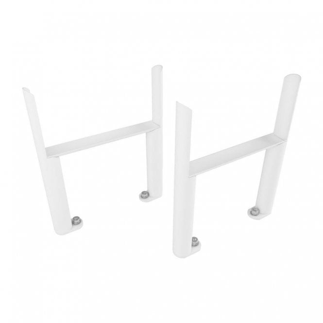 Eastbrook  Imperia 6 Column Radiator Feet (Pair) Gloss White   41.1088