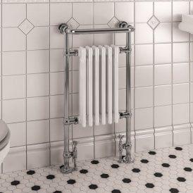Eastbrook Isbourne 940mm x 507mm Chrome/Gloss White   41.0806