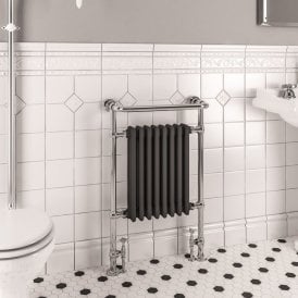 Eastbrook Isbourne 940mm x 600mm Chrome / Matt Anthracite   41.1024