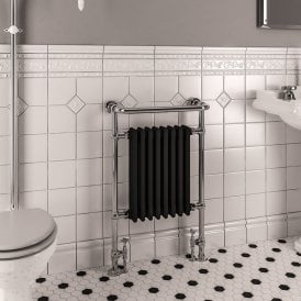 Eastbrook Isbourne 940mm x 600mm Chrome & Matt Black   41.1023