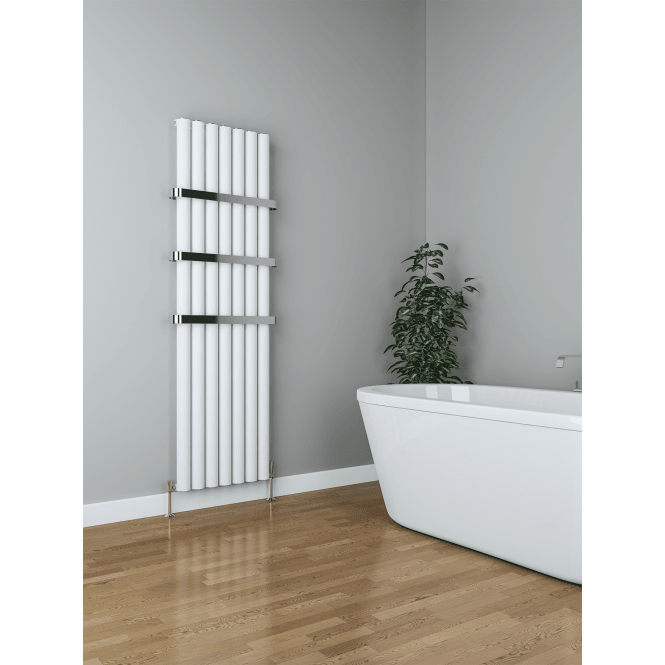 Eastbrook  Kelmscott 1800mm x 275mm Aluminium Radiator Matt White   89.0252