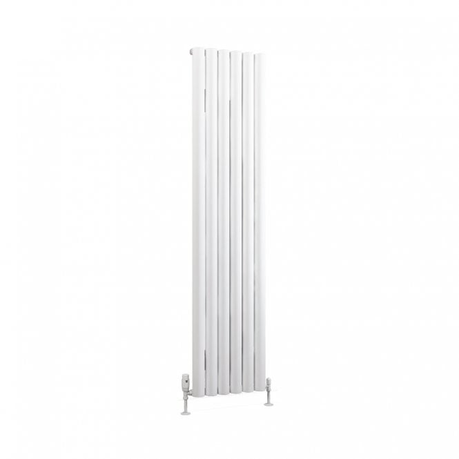 Eastbrook  Kelmscott 1800mm x 415mm Aluminium Radiator Matt White   89.0254