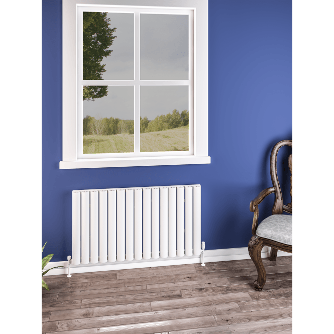 Eastbrook  Kelmscott 600mm x 1045mm Aluminium Radiator Matt White   89.0250
