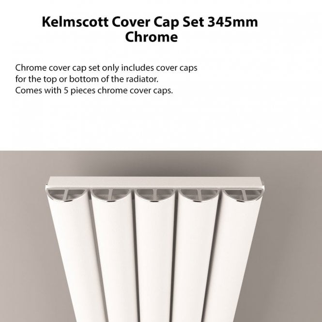 Eastbrook  Kelmscott Cover Cap Set 345mm Chrome   89.0412