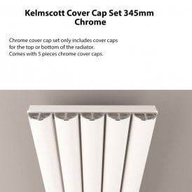 Eastbrook Kelmscott Cover Cap Set 345mm Chrome   89.0412