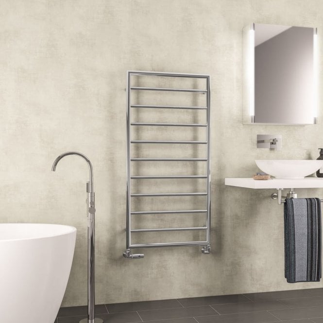 Eastbrook  Kenilworth 1200mm x 600mm Towel Rail Chrome   61.0035
