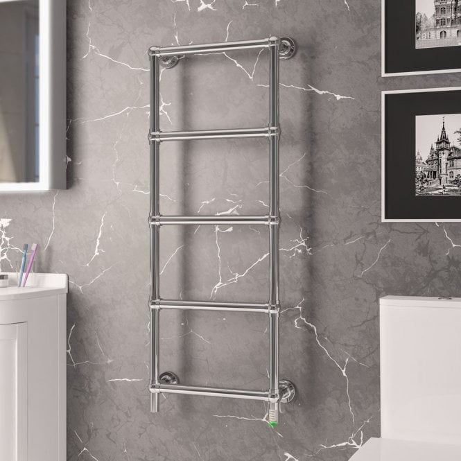 Eastbrook  Kennet Dry Element Towel Rail 1200mm x 500mm Chrome   47.0049