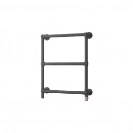 Eastbrook Kennet Dry Element Towel Rail 700mm x 600mm Matt Anthracite   47.0044
