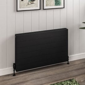 Eastbrook Keynsham Type 22 Panel Radiator 600mm x 1000mm With Lined Designer Cover Matt Black   25.7030