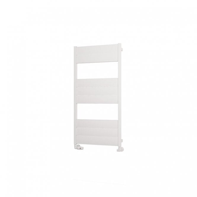 Eastbrook  Kingswood Slimline 1220mm x 600mm Aluminium Towel Rail Matt White   86.0558
