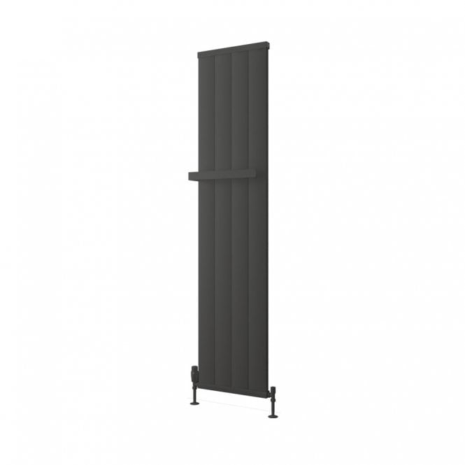 Eastbrook  Kingswood Slimline 1800mm x 410mm Aluminium Radiator Matt Anthracite   86.0527