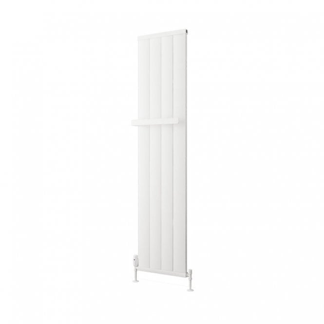 Eastbrook  Kingswood Slimline 1800mm x 410mm Aluminium Radiator Matt White   86.0523
