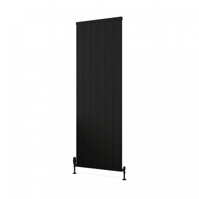 Eastbrook  Kingswood Slimline 1800mm x 610mm Aluminium Radiator Matt Black   86.0533
