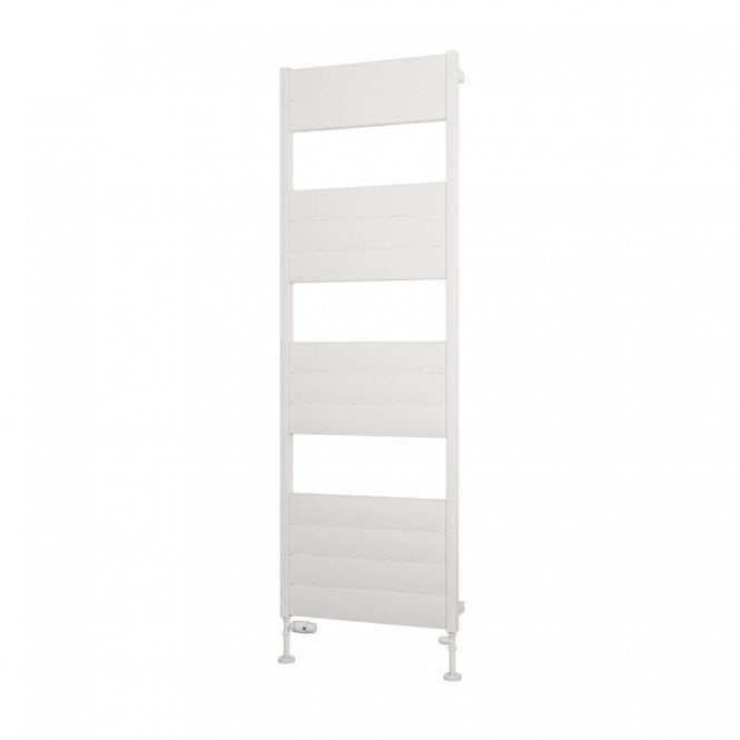 Eastbrook  Kingswood Slimline 1820mm x 600mm Aluminium Towel Rail Matt White   86.0560