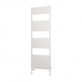 Eastbrook Kingswood Slimline 1820mm x 600mm Aluminium Towel Rail Matt White   86.0560
