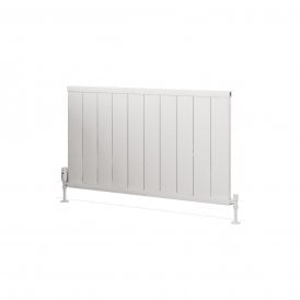 Eastbrook Kingswood Slimline 600mm x 1010mm Aluminium Radiator Matt White   86.0538