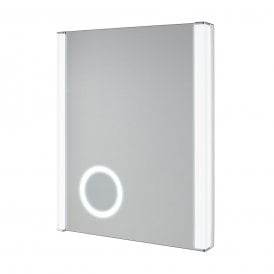 Eastbrook Klosters 570mm x 700mm x 65mm LED Magnifier Mirror White   56.1065