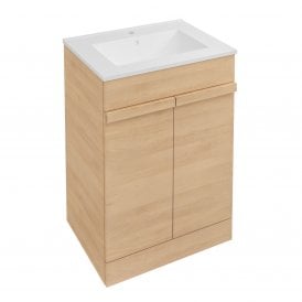 Eastbrook Kydbrook 600mm Floor Standing Door Unit Light Oak   72.0013