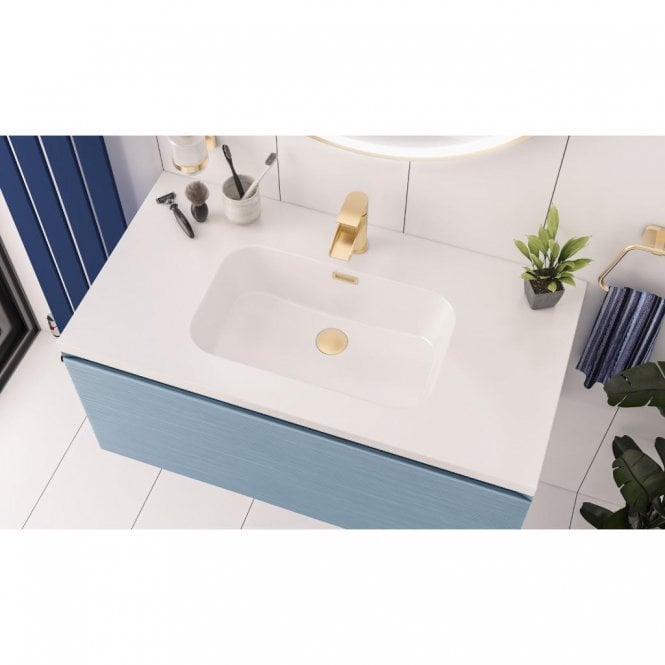 Eastbrook  Langley 60cm Polymarble Basin White 36.2072