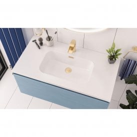 Eastbrook Langley 60cm Polymarble Basin White 36.2072