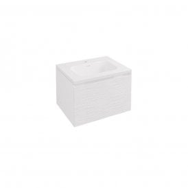 Eastbrook Langley 60cm Wall Hung Vanity Unit Matt White 120.2001