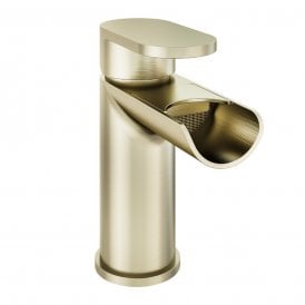 Eastbrook Ledwell Basin Mono With Waste Brushed Brass   79.1026