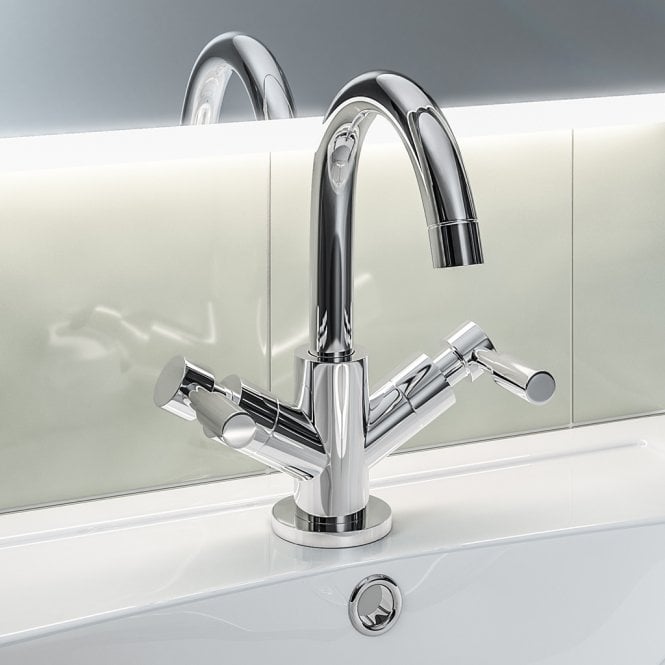 Eastbrook  Leith Basin Mono Inc Push Button Waste Chrome   79.0020