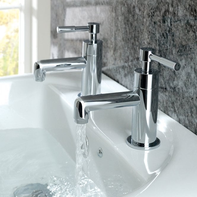 Eastbrook  Leith Basin Taps Chrome   79.0017