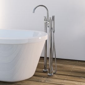 Eastbrook Leith Floor Mounted BSM Inc Kit Chrome   79.0015