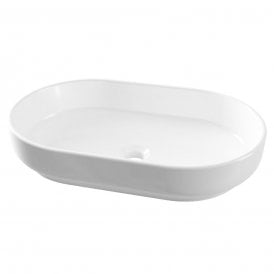 Eastbrook Linn 550mm x 350mm Sit On Basin White 103.038