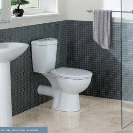 Eastbrook Loire Close Coupled WC Pan White   75.0001