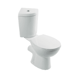 Eastbrook Loire Corner Cistern Inc Fittings White   75.0011