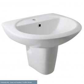 Eastbrook Loire Semi Ped For 75.003 & 75.0014 White   75.0025