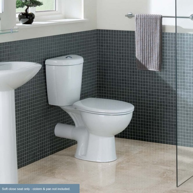 Eastbrook  Loire Soft Close Seat White   50.002