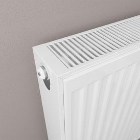 Eastbrook Longbridge Type 22 Compact Panel Radiator 600mm x 700mm Gloss White 41.7004