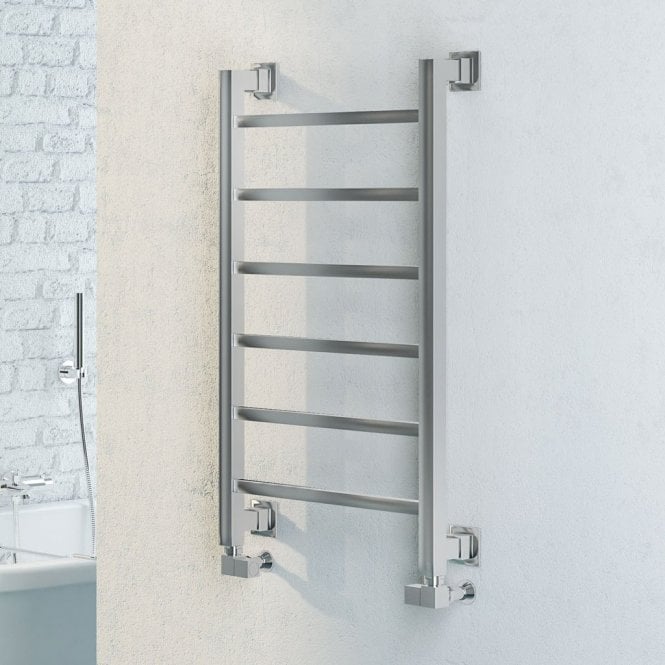 Eastbrook  Loxley 800mm x 600mm Towel Rail Chrome   61.0047