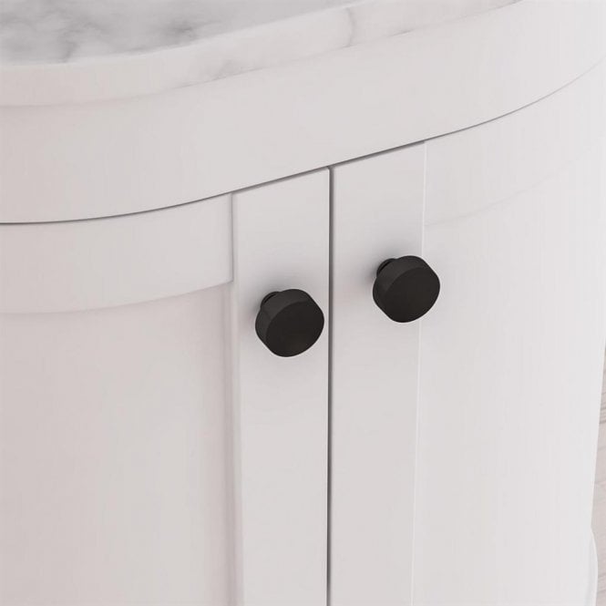 Eastbrook  Lucerne Smooth Knob Handle Matt Black   116.0002