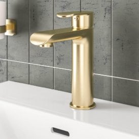 Eastbrook Lyneham Basin Mono (Inc Waste) Brushed Brass 93.1073