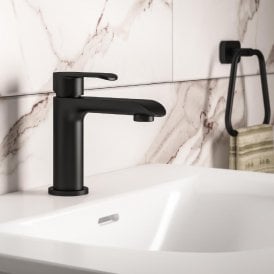 Eastbrook Lyneham Mini Basin Mono (Inc Waste) Matt Black 93.1064
