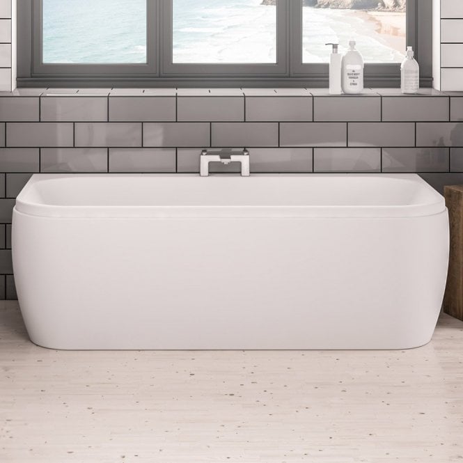 Eastbrook  Malin 1700mm D Shaped One Piece Front Panel   42.5091