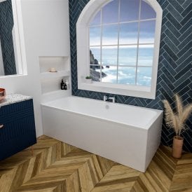 Eastbrook Malin 5mm Double Ended 1700mm x 700mm 227 Litre Bath   42.0073