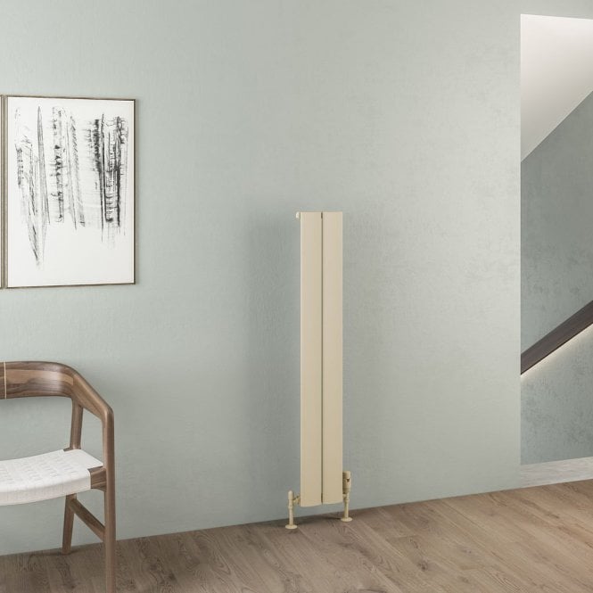 Eastbrook  Malmesbury 1200mm x 185mm Aluminium Radiator Matt Cappuccino   89.0952