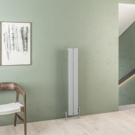 Eastbrook Malmesbury 1200mm x 185mm Aluminium Radiator Matt Grey   89.0946