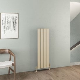 Eastbrook Malmesbury 1200mm x 375mm Aluminium Radiator Matt Cappuccino   89.0954