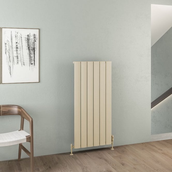 Eastbrook  Malmesbury 1200mm x 565mm Aluminium Radiator Matt Cappuccino   89.0956