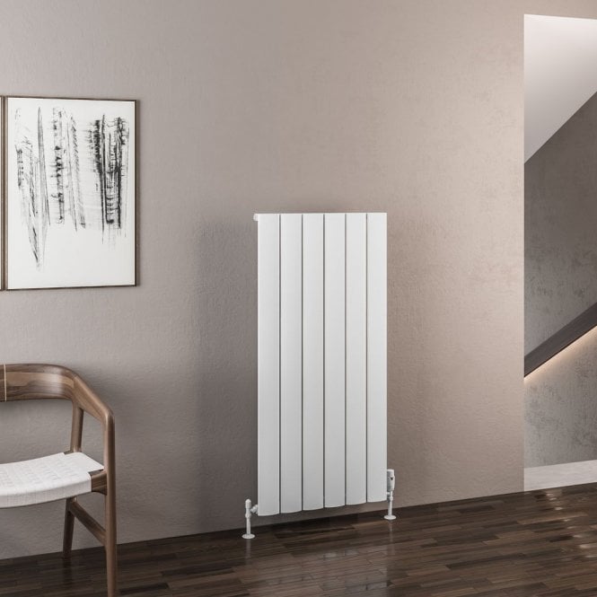 Eastbrook  Malmesbury 1200mm x 565mm Aluminium Radiator Matt White   89.0939