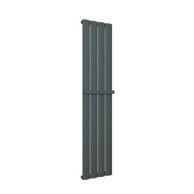Eastbrook  Malmesbury 1800mm x 185mm Aluminium Radiator Matt Anthracite   89.0278