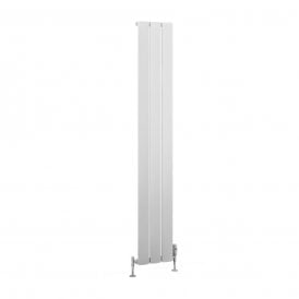 Eastbrook Malmesbury 1800mm x 280mm Aluminium Radiator Matt White   89.0146