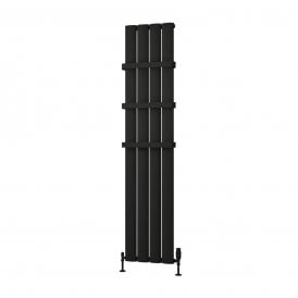 Eastbrook Malmesbury 1800mm x 375mm Aluminium Radiator Matt Black   89.1755