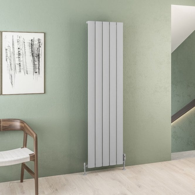 Eastbrook  Malmesbury 1800mm x 470mm Aluminium Radiator Matt Grey   89.0282